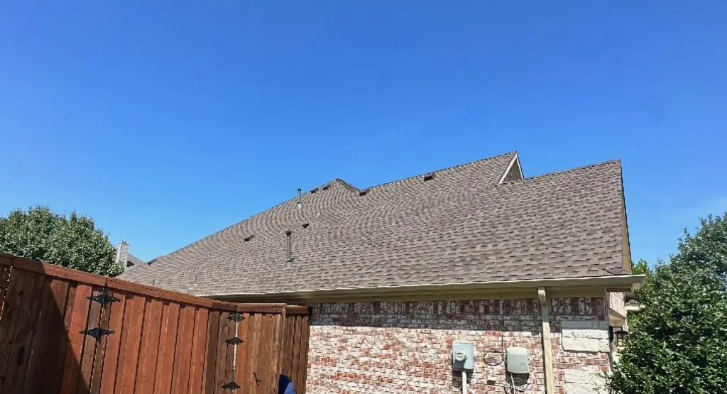 Completed roof replacement project in American Falls